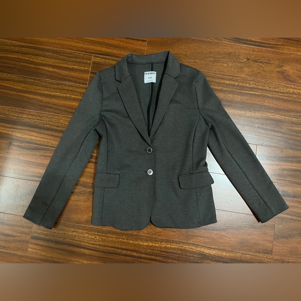 Old Navy women’s medium blazer, stretch, grey